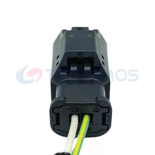 Auto Parts Automotive Exhaust Valve Waterproof Wire Harness Connector for BMW 2-Pin Female 1801175 - image 4